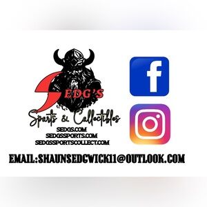 Sedg's Sports & Collectibles Logo